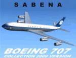 Boeing  707 Sabena Textures
